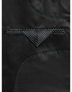 Egara Slim Fit Peak Lapel Dinner Jacket, Emerald Green Paisley -Men Clothing Store MW40 160U 89 EGARA GREEN PAISLEY ALT2