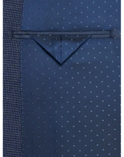 Michael Strahan Classic Fit Sport Coat, Blue Mini Houndstooth 6 Michael Strahan Classic Fit Sport Coat, Blue Mini Houndstooth -Men Clothing Store MW40 16GT 92 MICHAEL STRAHAN BLUE MINI HOUNDSTOOTH ALT2