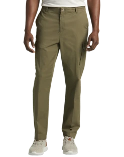 Joseph Abboud Modern Fit Cargo Pants, Washed Olive