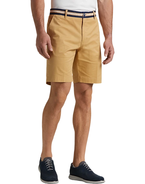 Con.Struct Slim Fit Shorts, Tan -Men Clothing Store MW40 22YW 23 CONSTRUCT TAN MAIN
