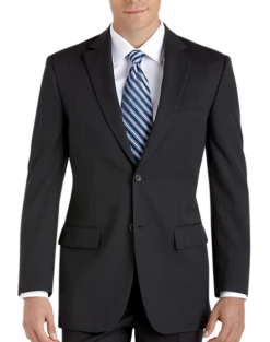 Pronto Uomo Platinum Executive Fit Suit Separates Coat, Black