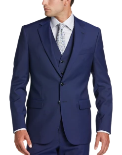 Joseph Abboud Modern Fit Suit Separates Coat, Blue -Men Clothing Store MW40 3VVC 14 JOSEPH ABBOUD BLUE ALT7