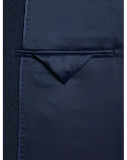 Calvin Klein X-Fit Slim Fit Suit Separates Coat, Blue Tic 6 Calvin Klein X-Fit Slim Fit Suit Separates Coat, Blue Tic -Men Clothing Store MW40 3W71 70 CALVIN KLEIN BLUE TIC ALT3