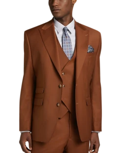 Tayion Classic Fit Suit Separates Coat, Rust 9 Tayion Classic Fit Suit Separates Coat, Rust -Men Clothing Store MW40 3W8W 18 TAYION RUST ALT4