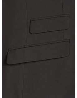 Paisley & Gray Slim Fit Double Breasted Suit Separates Coat, Jet Black -Men Clothing Store MW40 3XK9 02 PAISLEY GRAY JET BLACK ALT4