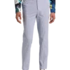 Paisley & Gray Slim Fit Suit Separates Pants, Blue & White Seersucker