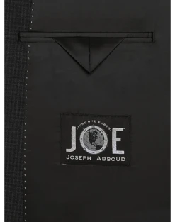 JOE Joseph Abboud Slim Fit Suit Separates Coat, Charcoal Check -Men Clothing Store MW40 3XTJ 97 JOE JOSEPH ABBOUD CHARCOAL CHECK ALT2