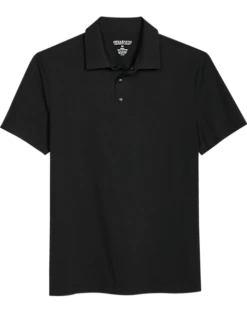 Awearness Kenneth Cole Modern Fit Welded Polo, Black