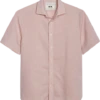 Joseph Abboud Modern Fit Linen Sport Shirt, Peach
