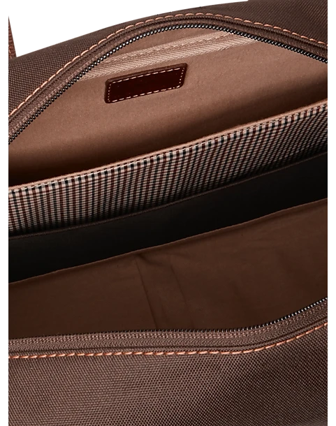 Joseph Abboud Leather & Nylon Duffel Bag, Black 2 Joseph Abboud Leather & Nylon Duffel Bag, Black - Image 2